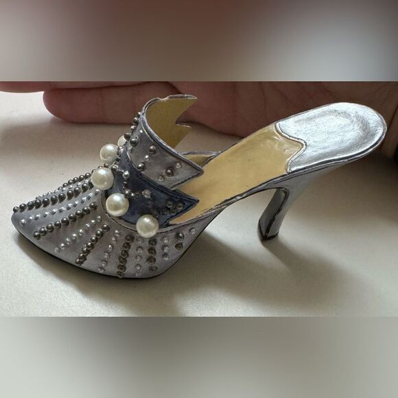 Vintage Mini Shoe Collection Porcelain China Pottery Shoe - Picture 2 of 9